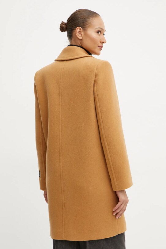 Одяг Вовняне пальто Patou CO0250183 коричневий