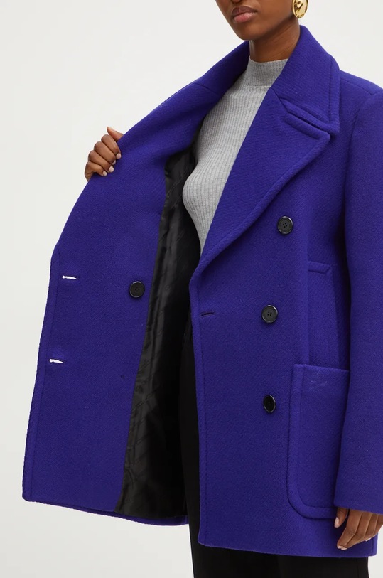 Karl Lagerfeld płaszcz wełniany 246W1508