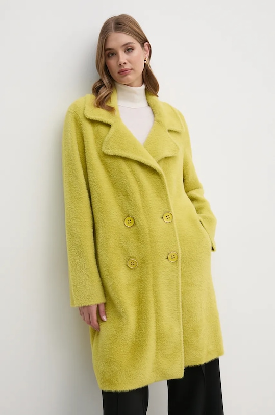Gaudi palton necaptusit verde 421FD33002
