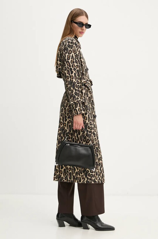 Theory palton de lana O0801408 bej AW24