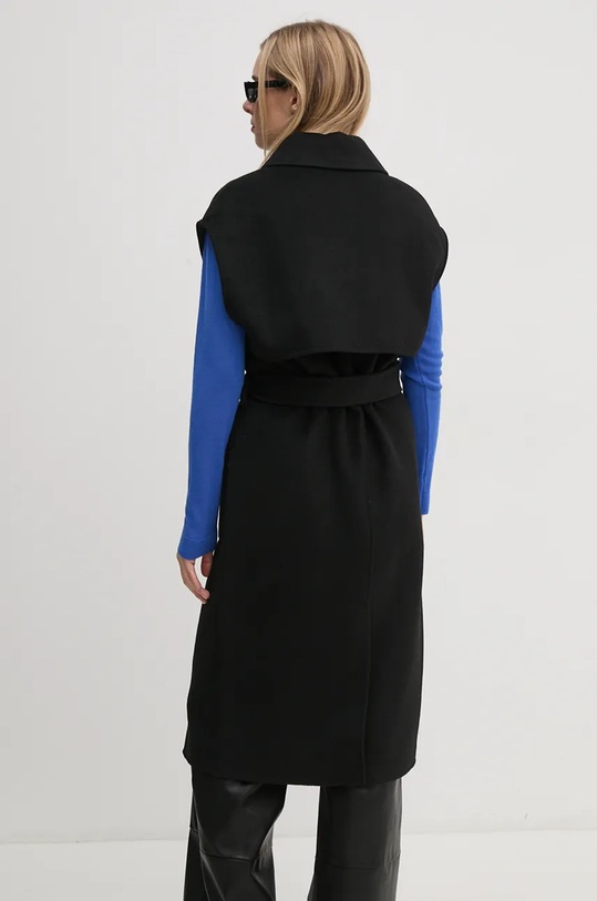 Oblečení Vlněná vesta La Petite Française PFMODESTE PFMODESTE černá