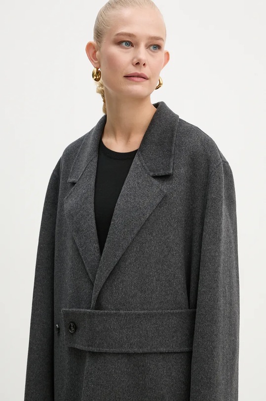 AERON palton de lana CO118453 gri