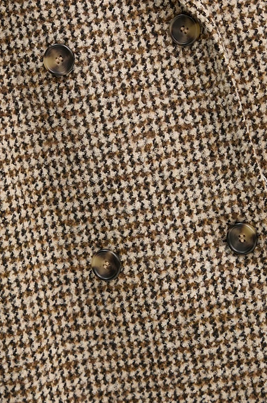 A.L.C. płaszcz z domieszką wełny Tanner 1JAKT00904 beżowy