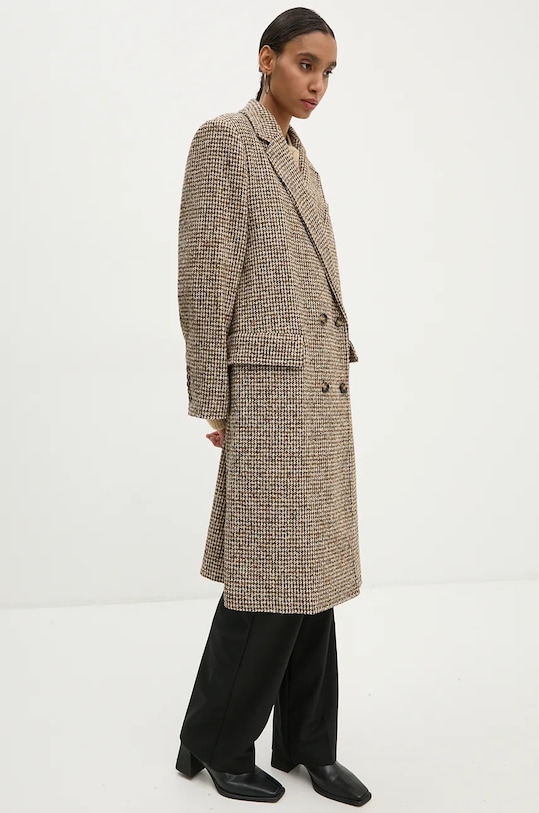 A.L.C. płaszcz z domieszką wełny Tanner 1JAKT00904