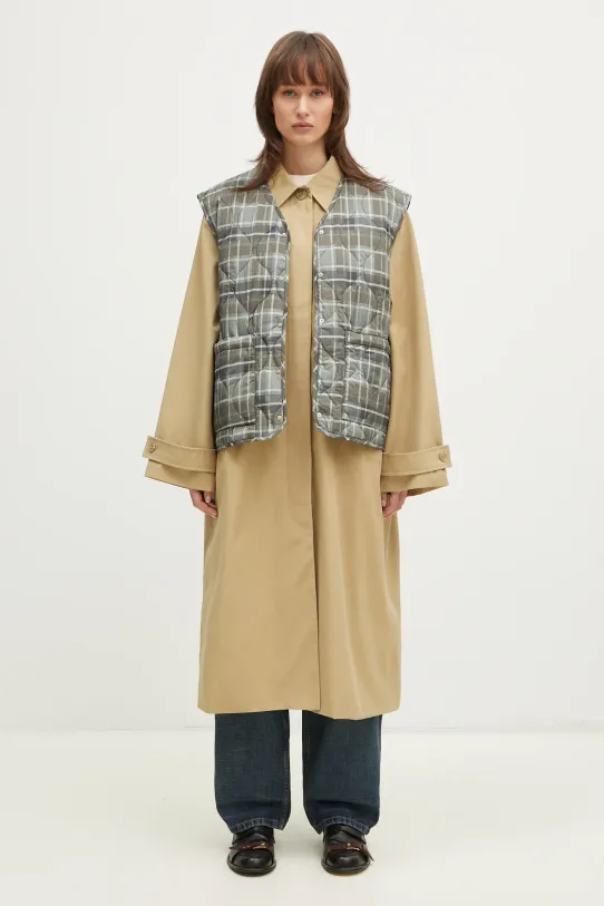 Пальто Samsoe Samsoe Sarooney інші бежевий F24300140