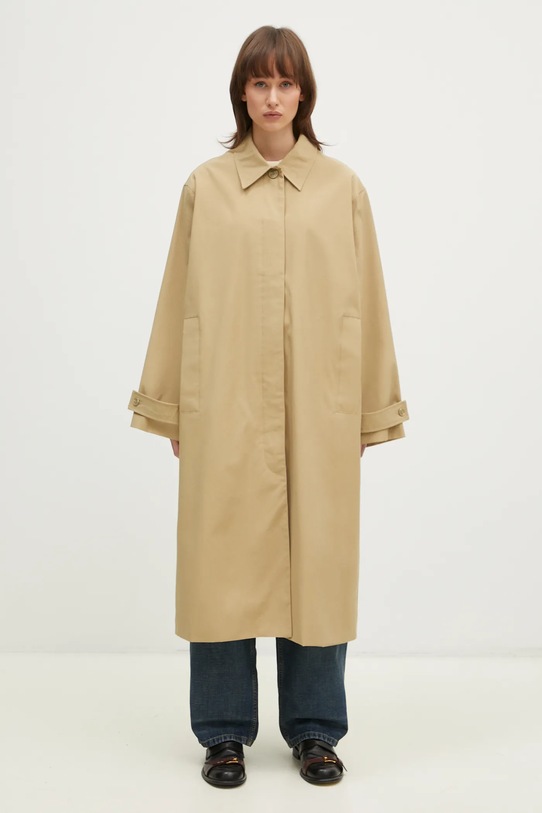 Пальто Samsoe Samsoe Sarooney F24300140 бежевий