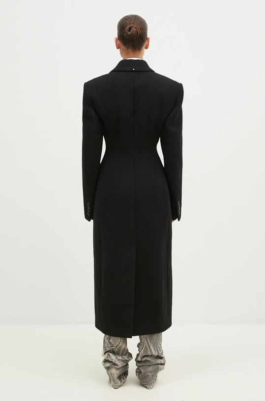 Clothing Sportmax wool coat Arabia1234 2422016043600 black
