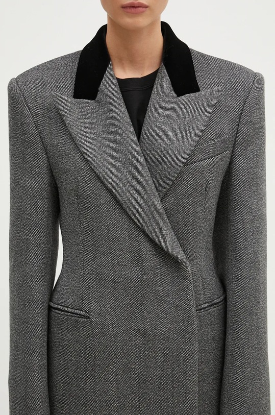 Sportmax wool coat Liuto2 gray 2422016053600