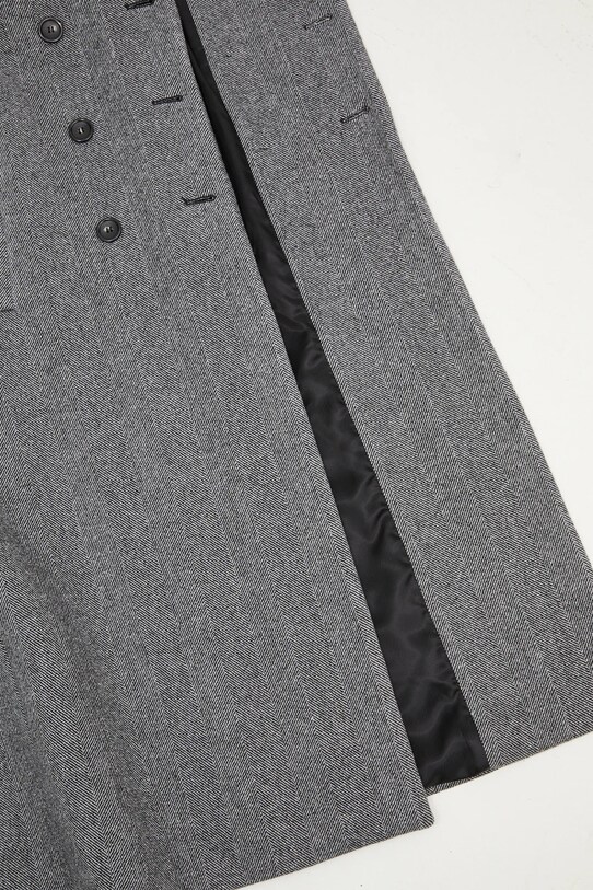 Vlněný kabát Sportmax Billy 2422016072600 šedá