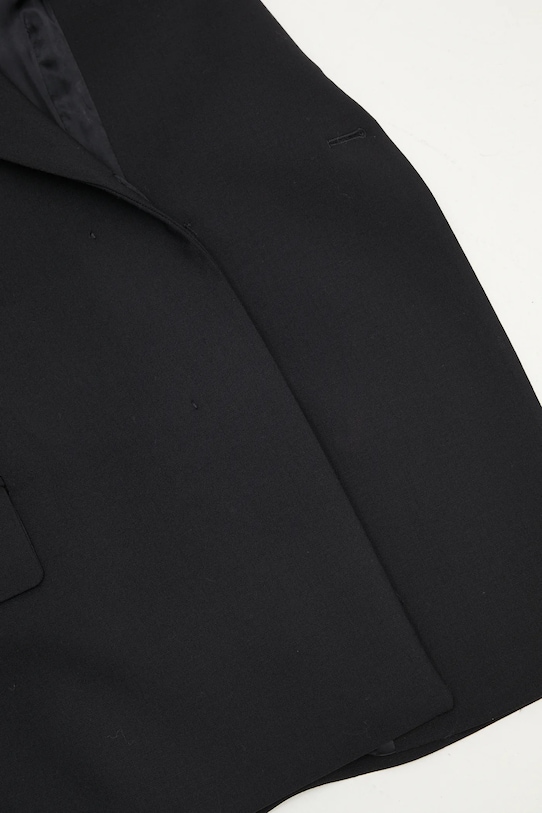 Sportmax geaca de lana Danzica 2422046014600 negru