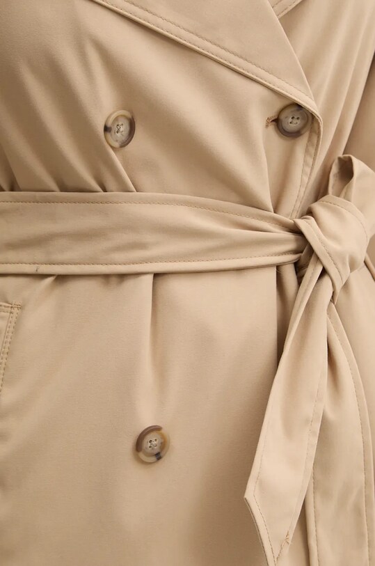 Trench kabát Hollister Co. KI344.4070.411 béžová