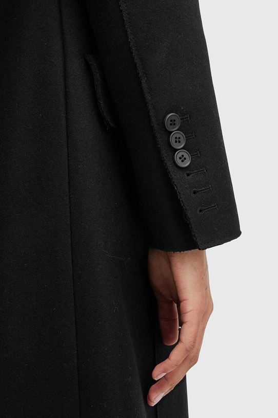 Oblečení Vlněný kabát AllSaints BLAIZE COAT W004OB černá