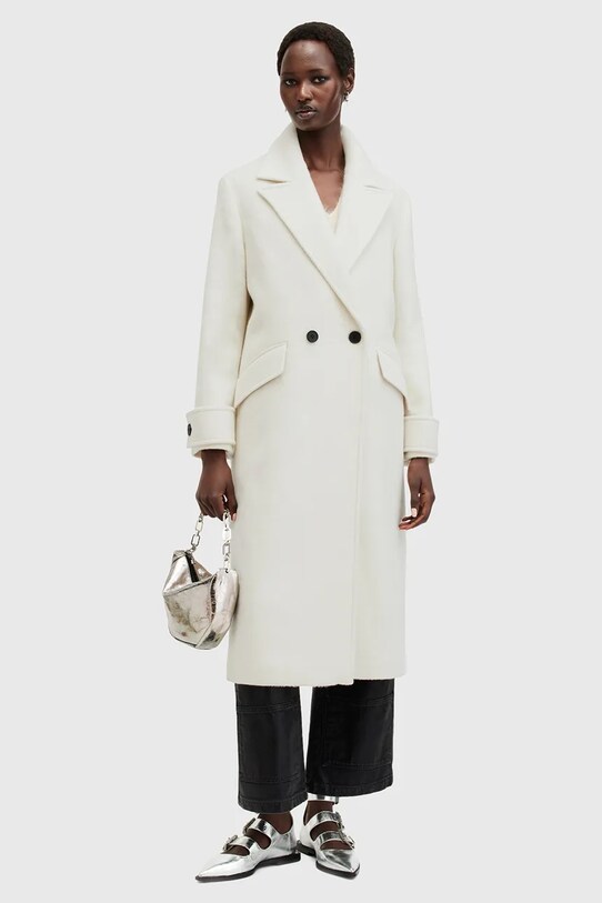 Пальто з домішкою вовни AllSaints MABEL COAT W006OZ