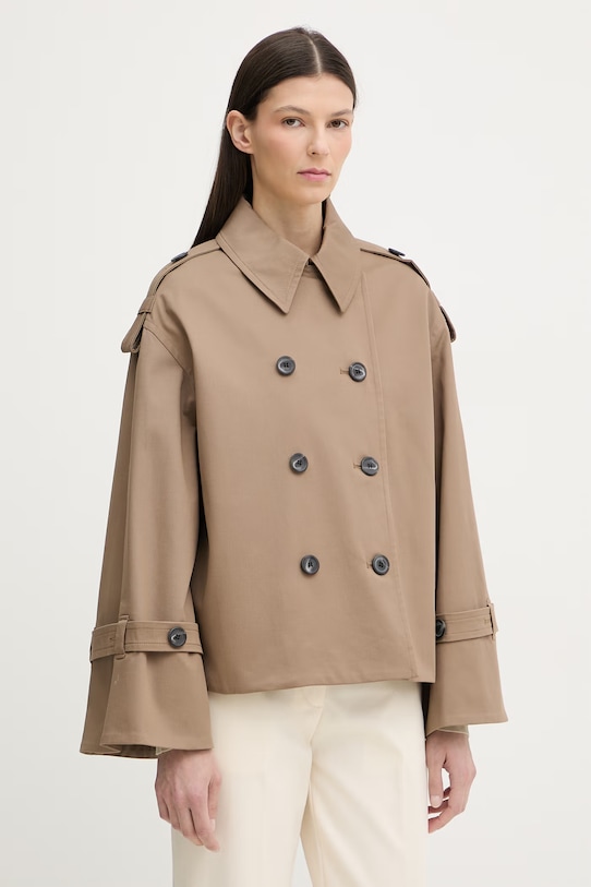 By Malene Birger ALISANDRA nieocieplane brązowy Q71493008