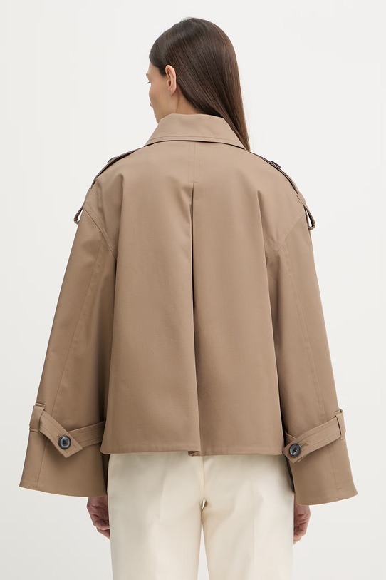 Odzież By Malene Birger ALISANDRA Q71493008 brązowy