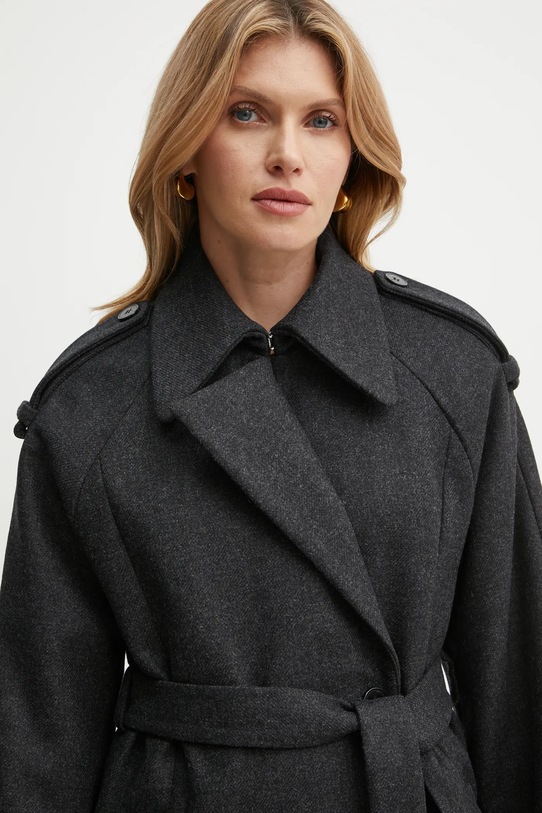 Vlnený kabát Ivy Oak IO111147