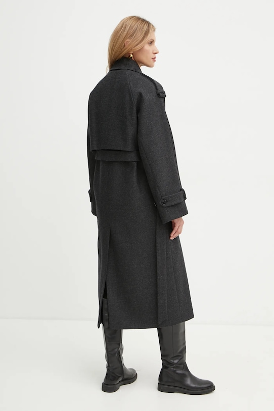 Vlnený kabát Ivy Oak IO111147