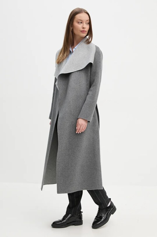 MACKAGE palton de lana gri MAI.CN