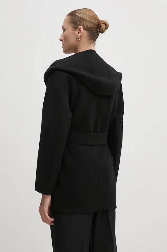 Oblečení Vlněný kabát MACKAGE AZRA černá