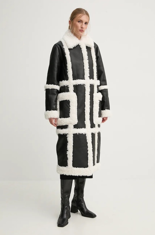 Stand Studio cappotto Patrice Coat 61100.9010 nero AW24