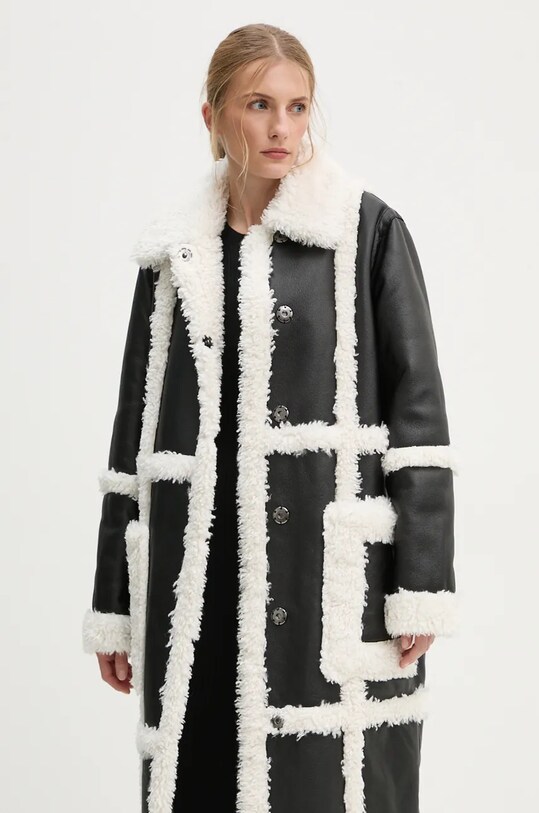 Stand Studio cappotto Patrice Coat 61100.9010 nero