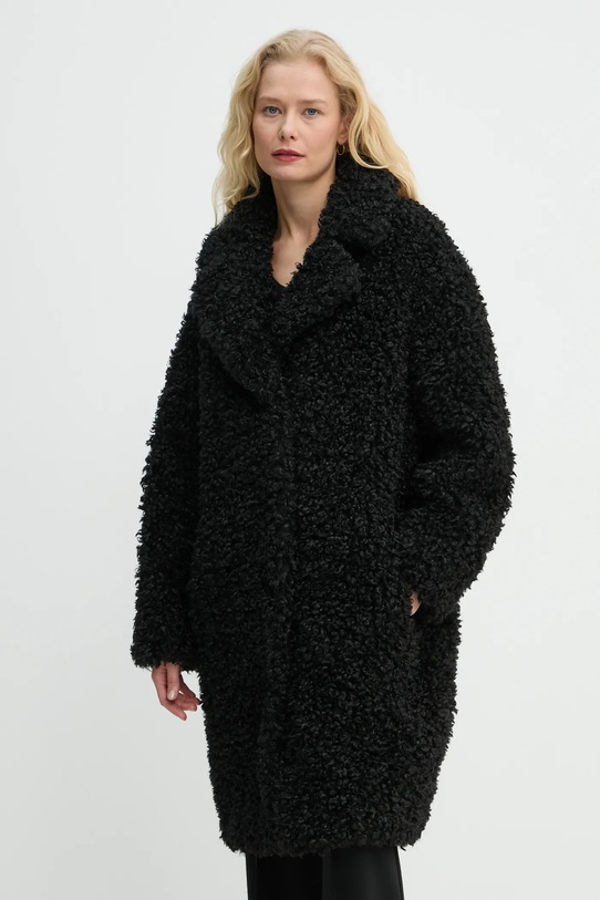 Stand Studio płaszcz Camille Cocoon Coat czarny 61137.9061