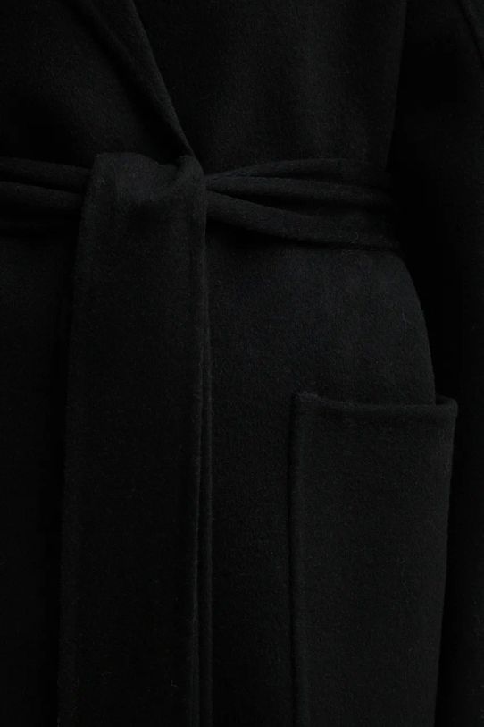 Stand Studio cappotto in lana Claudine Long Coat 61218.8550 nero