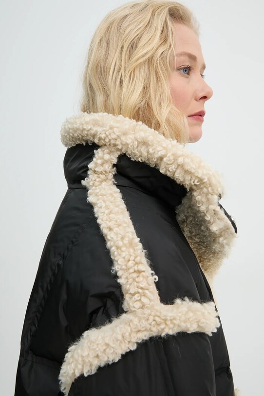 Péřová bunda Stand Studio Dorothy Coat 62033.8657 černá