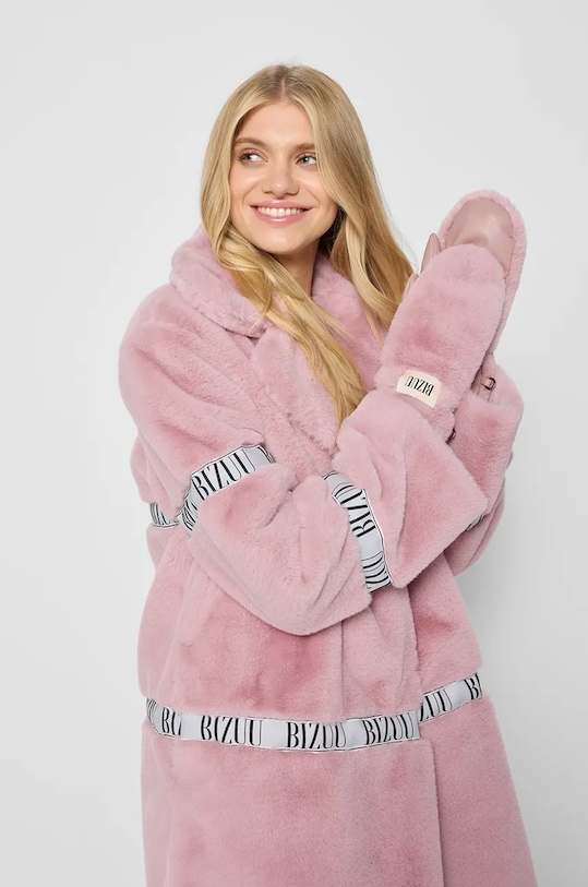 Bizuu płaszcz FLORENCE.ROZOWY.AW24