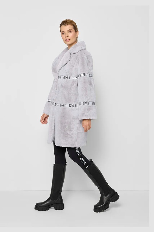 Oblečenie Kabát Bizuu FLORENCE.SZARY.AW24 sivá