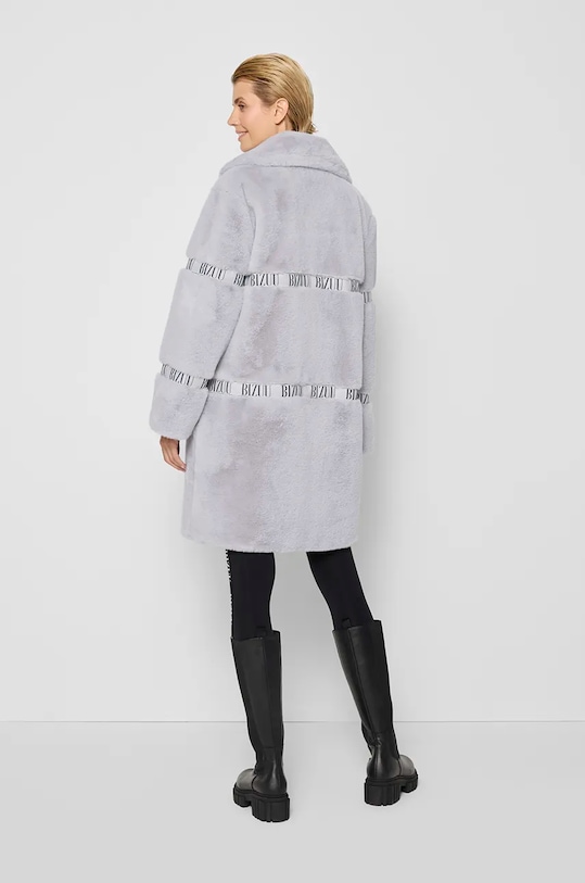 Kabát Bizuu sivá FLORENCE.SZARY.AW24