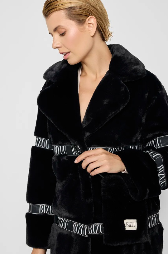 Bizuu płaszcz FLORENCE.CZARNY.AW24 czarny AW24