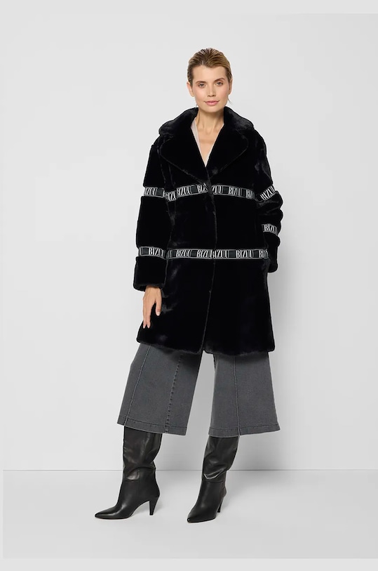 Odjeća Kaput Bizuu FLORENCE.CZARNY.AW24 crna