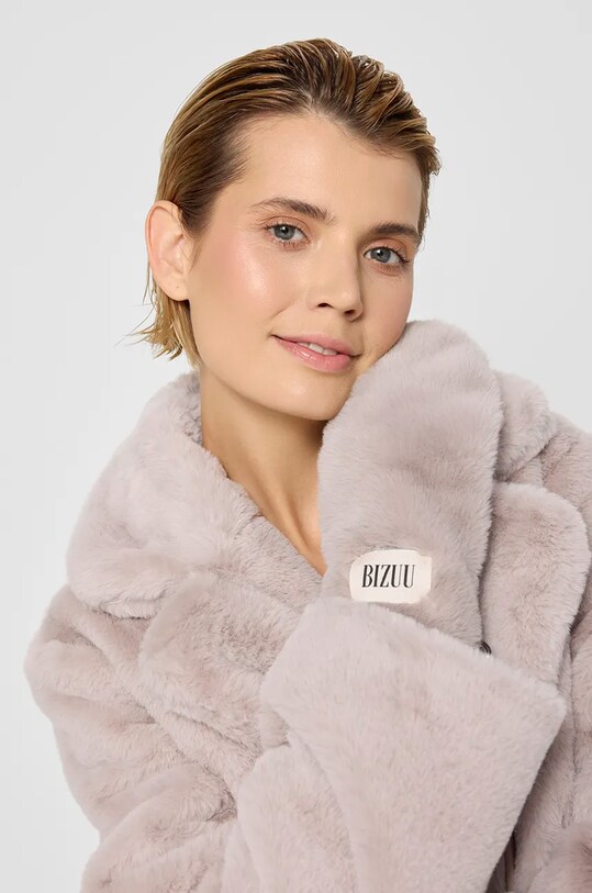 Bizuu płaszcz ROMA.BEZOWY.AW24 beżowy