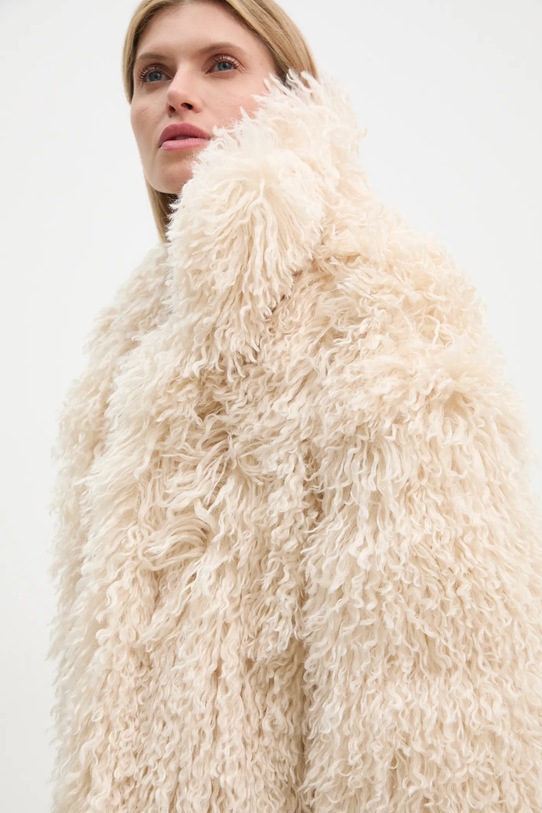 Nanushka coat KILAH NU24FWOW40271 beige