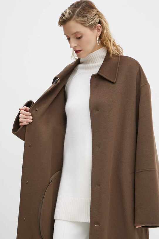 Nanushka palton de lana LUCIAN NM24FWJK02678
