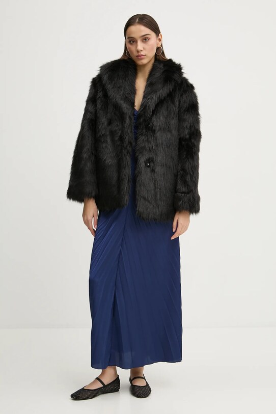 Kabát Abercrombie & Fitch KI144.4188.900 čierna AW24