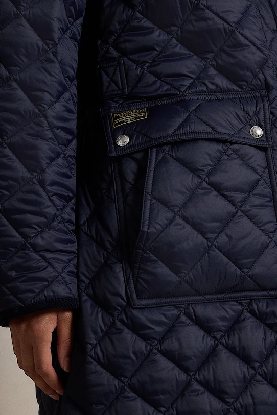 Παλτό Polo Ralph Lauren σκούρο μπλε 211941002