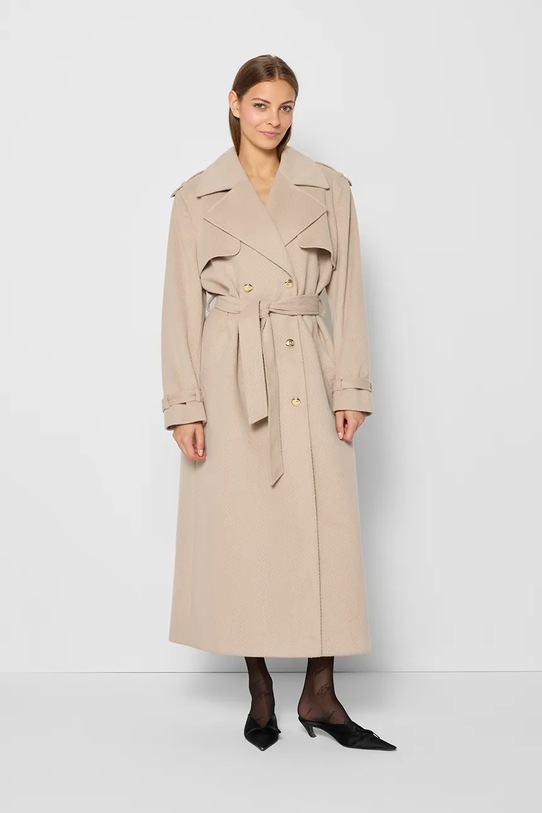 Bizuu płaszcz CHIANTE CHIANTE.BEZOWY.AW24