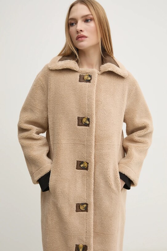 Двусторонний плащ Pedro del Hierro 7528332 бежевый