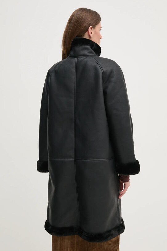 Odzież Pedro del Hierro płaszcz 7528338 czarny