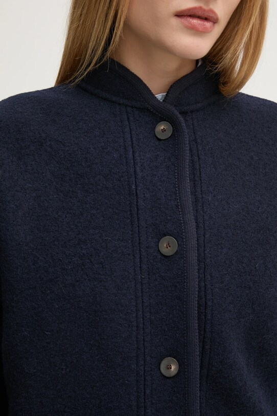 Hoss Intropia geaca de lana 5438456 bleumarin