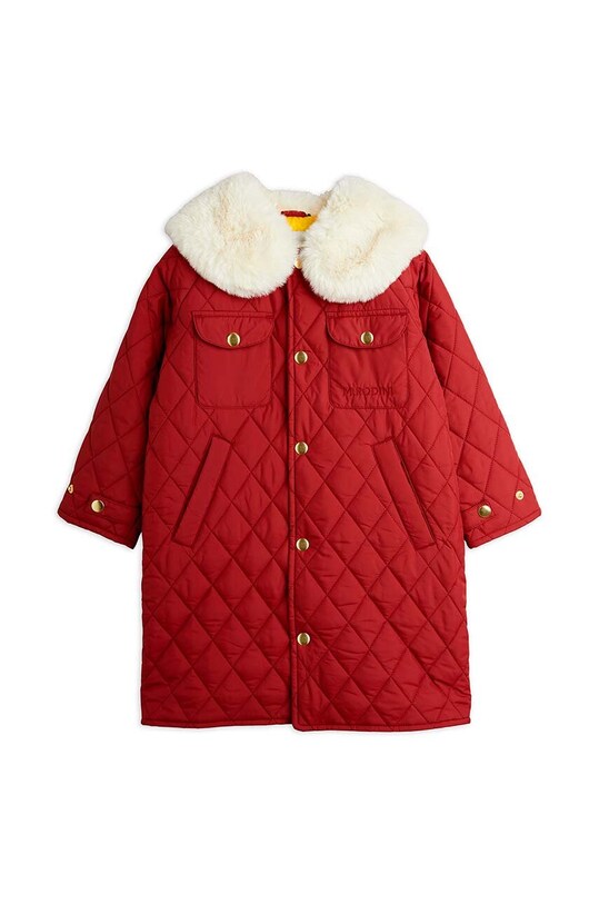 Mini Rodini palton copii 2471012416 rosu AW24