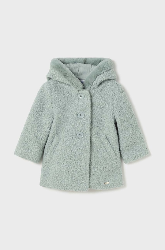 Dětský kabát Mayoral 2478.4B.Baby.9BYH tyrkysová AW24