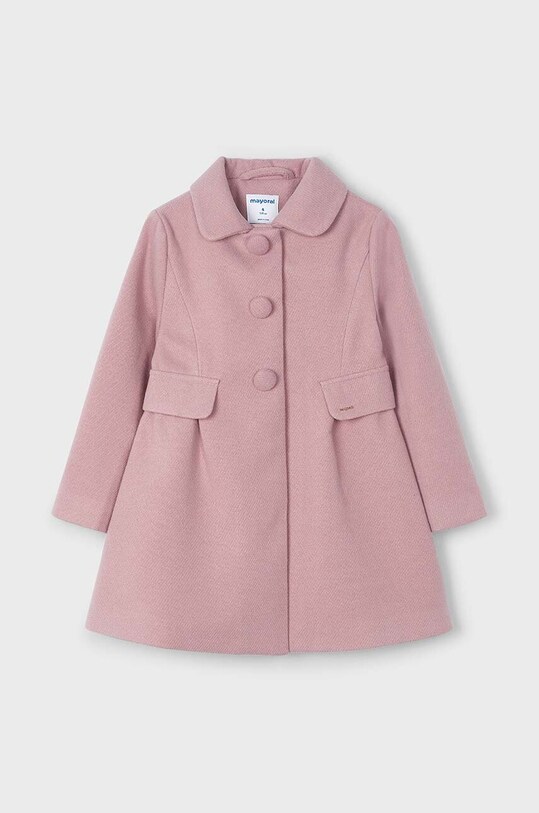 Detský kabát Mayoral 4484.6B.Mini.9BYH ružová AW24