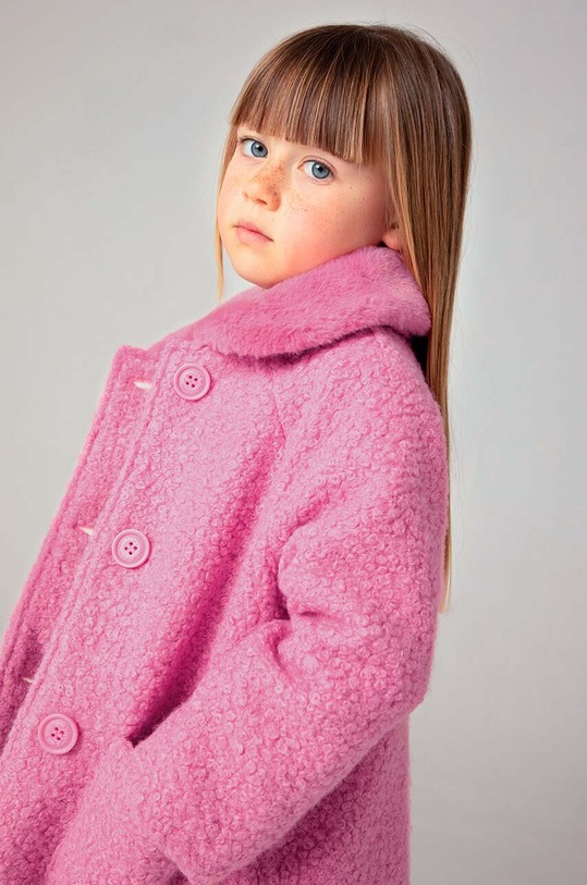 Dječji kaput Mayoral 4487.6G.Mini.9BYH roza