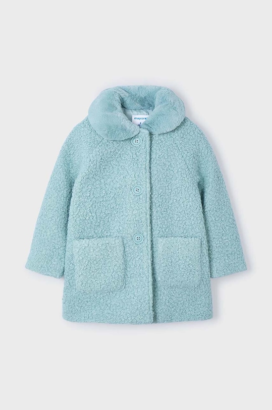 Dječji kaput Mayoral bez kapuljače tirkizna 4487.6G.Mini.9BYH