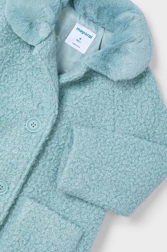 Дитячий плащ Mayoral 4487.6G.Mini.9BYH бірюзовий AW24