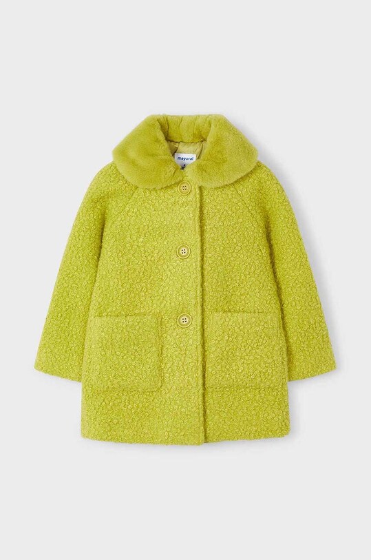 Mayoral palton copii 4487.6G.Mini.9BYH verde AW24