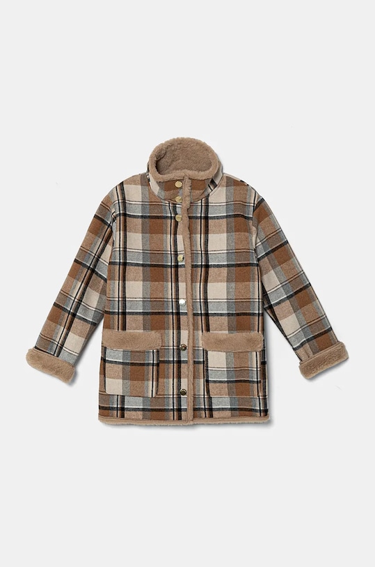 Дитячий плащ Mayoral злегка утеплена бежевий 7476.8F.Junior.9BYH